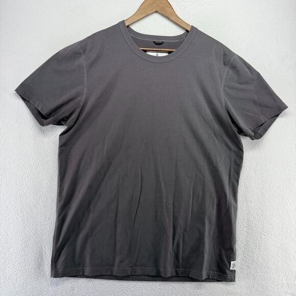 Reining Champ Shirt Men's XL Gray Blank Solid Crewneck Basic Crew Casual Cotton - Picture 1 of 11